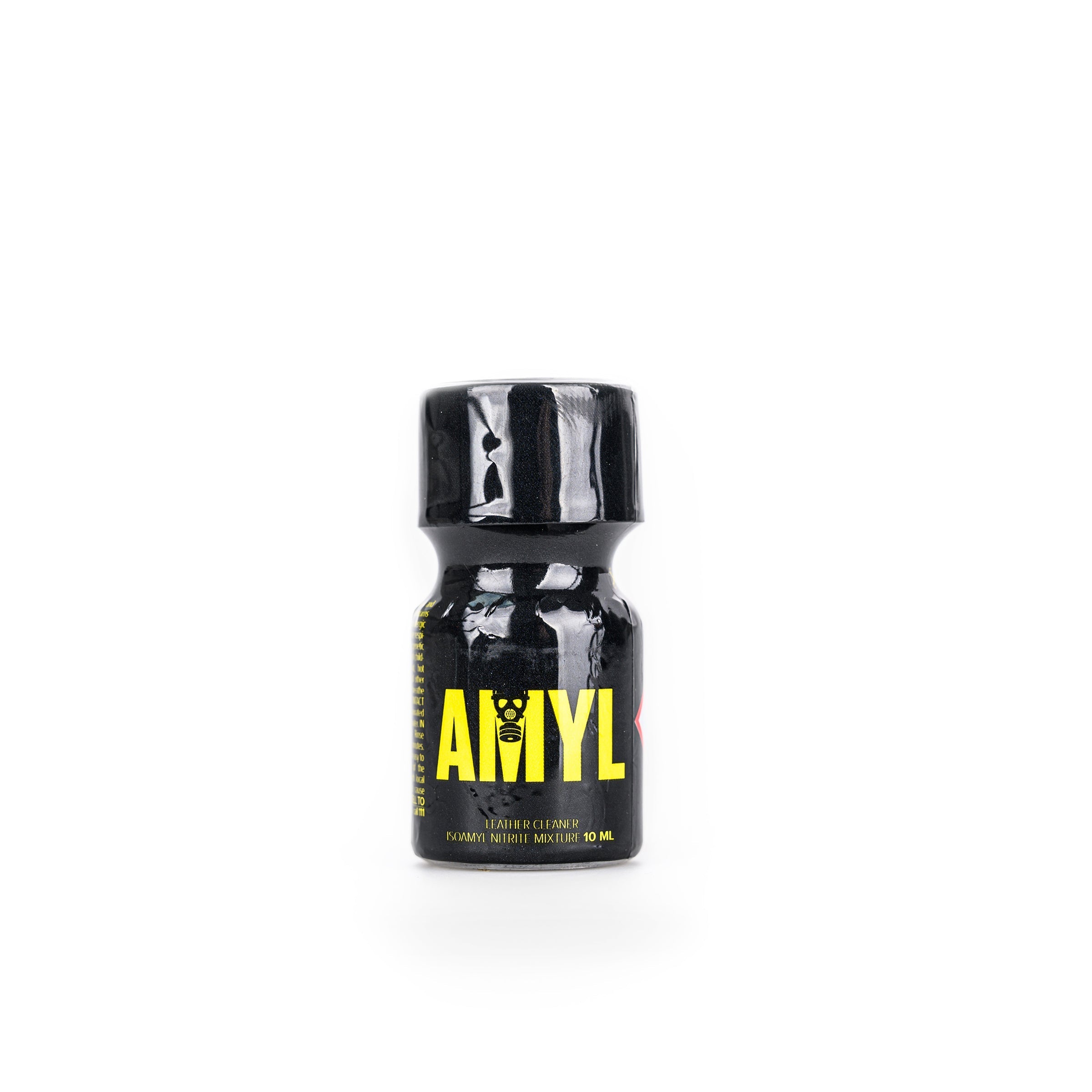 A product photo of a 10ml of Amyl branded poppers.