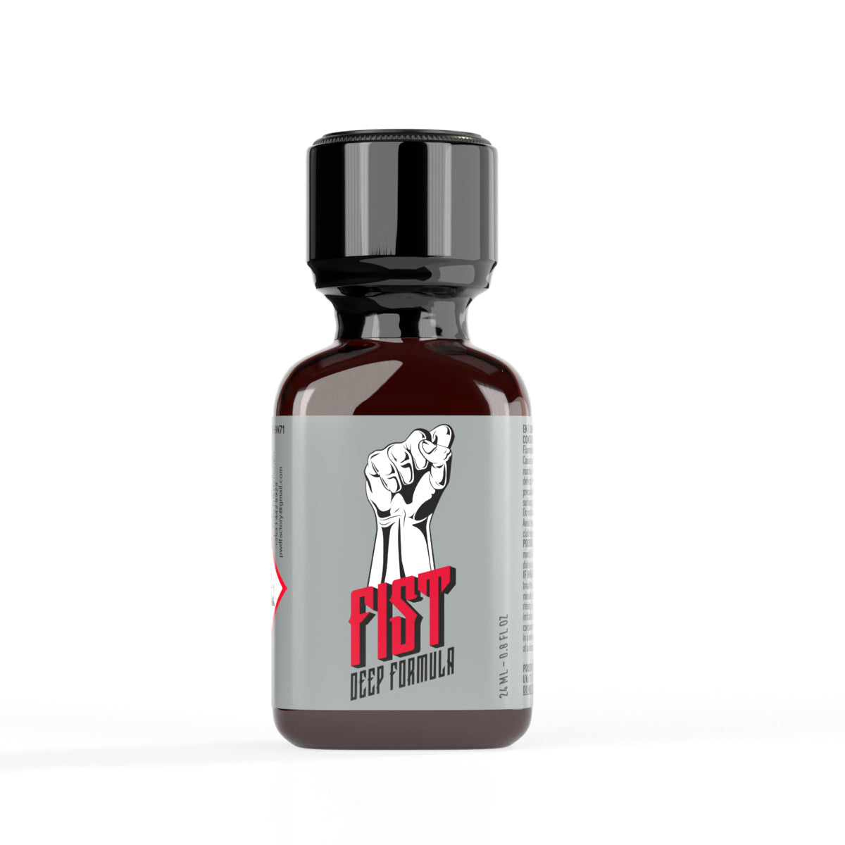A product photo of a 24ml bottle of Fist Extra Deep.
