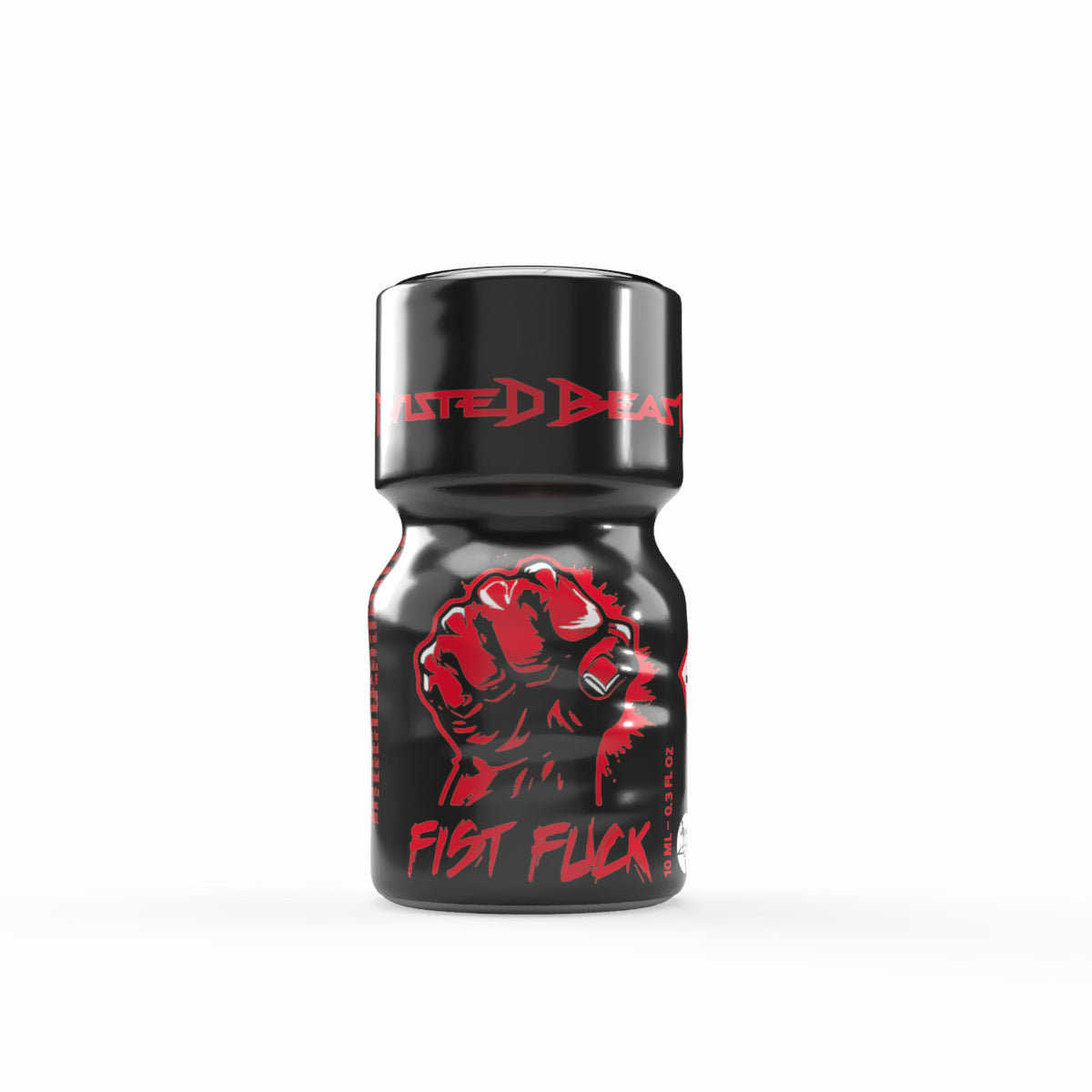 A 10ml bottle of Fist Fuck Amyl Poppers.