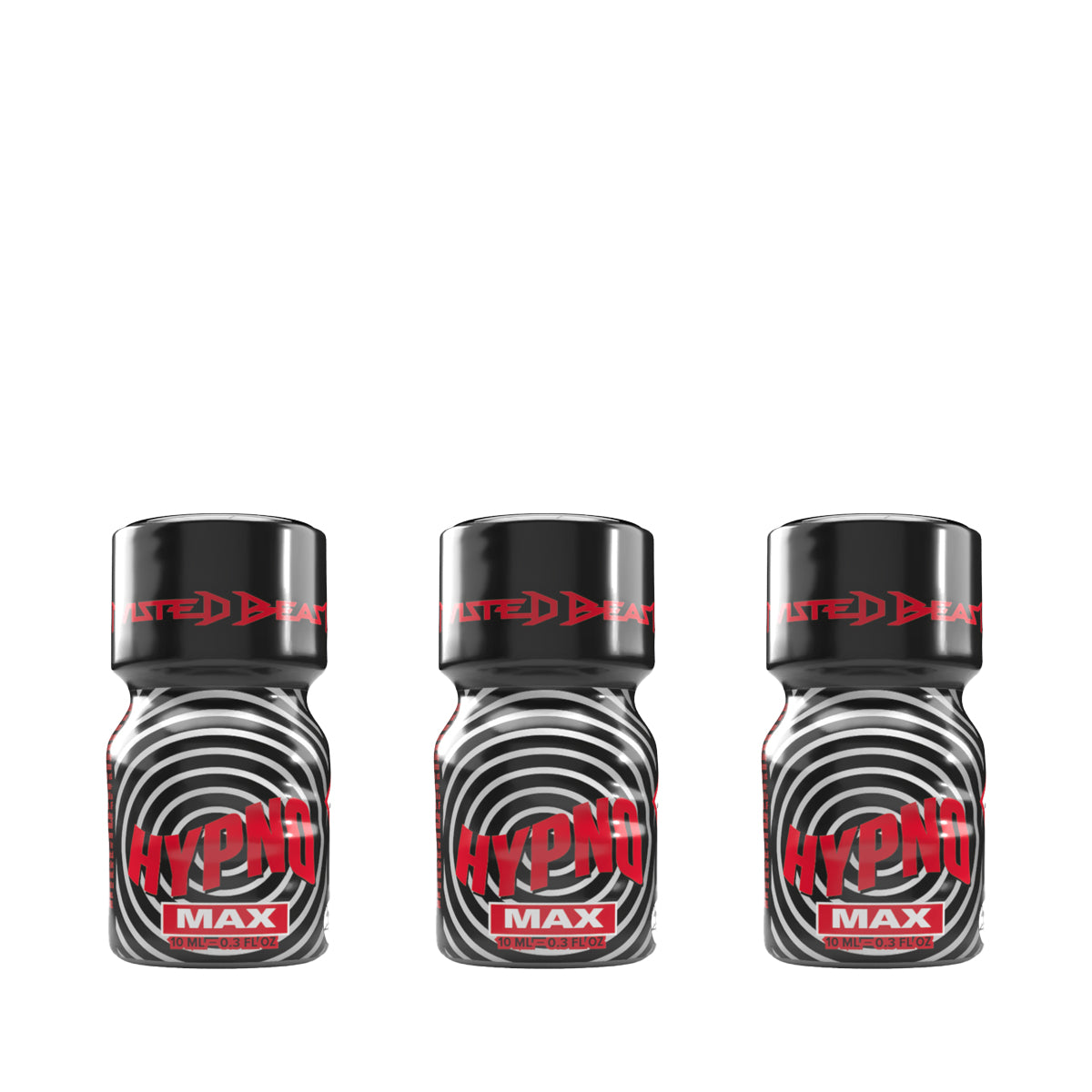 A triple pack of 10ml Hypno Max