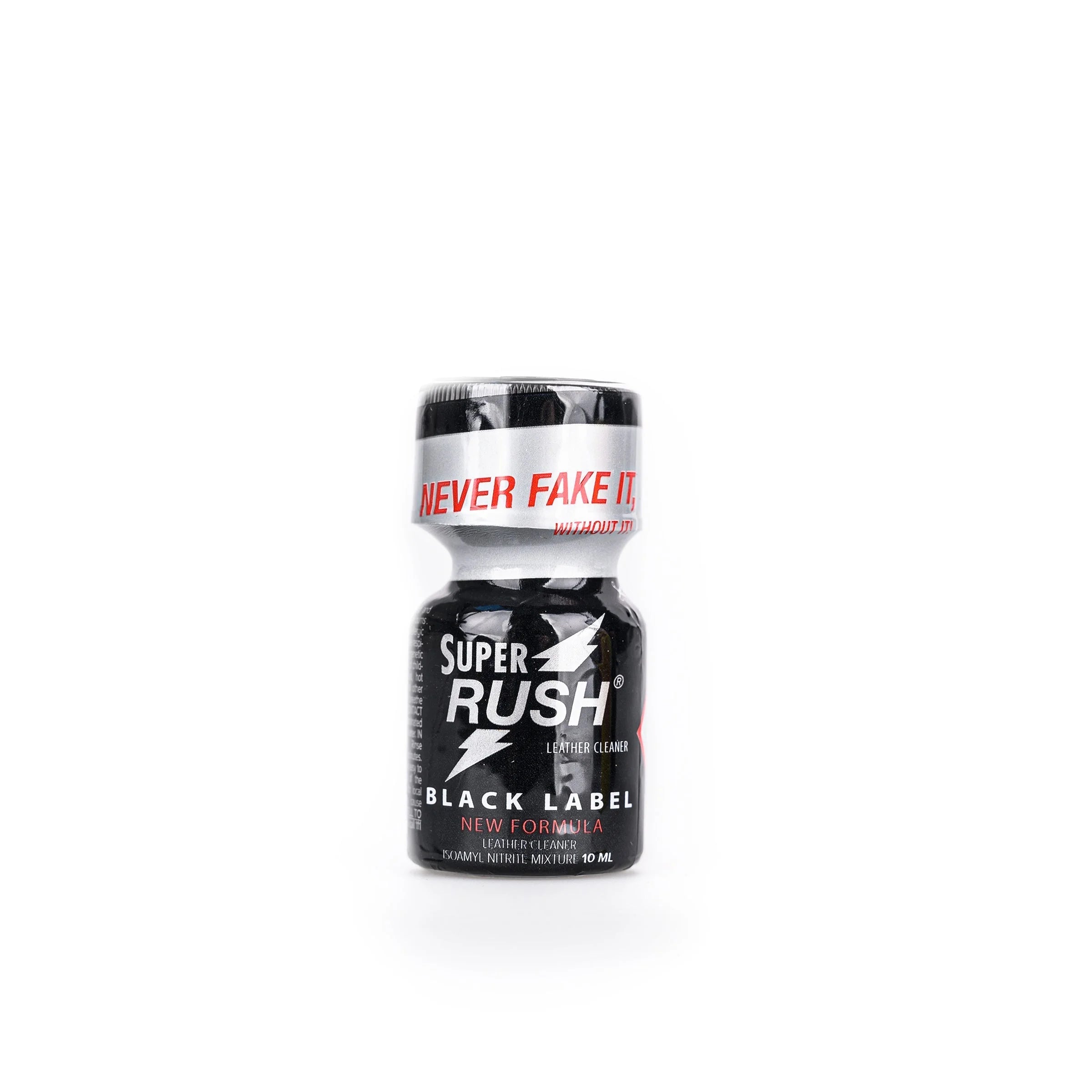 A 10ml Bottle of Super Rush Black Poppers.